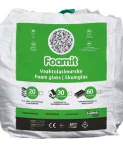 Vaahtolasimurske Foamit 20 1000L 4-20mm