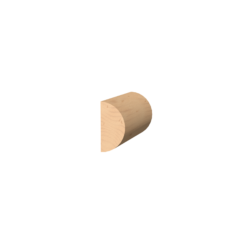 Puolipyörölista 22x45 Puuvalmis