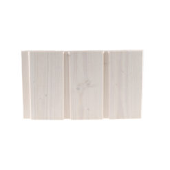 Ulkoverhouspaneeli HS UTV 20x120mm pohjamaalattu valkoinen - Image 2
