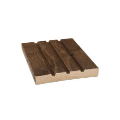 Ulkoverhouslauta HSP/MIT 20x145 4/3-S välimaalattu tummanruskea - Image 2