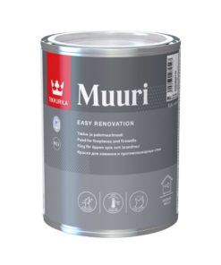 Muuri takka- ja palomuurimaali valkoinen 0,9L Tikkurila