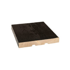 Ulkoverhouslauta HSP/MIT 23x170 4/3-S välimaalattu musta RAL 9005