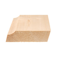 Vesipenkki 45x170mm Kuusi Profiili UTK