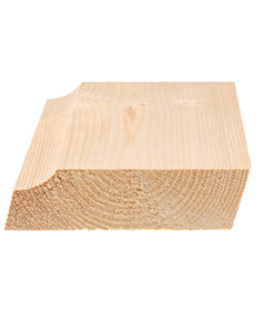 Vesipenkki 45x170mm Kuusi Profiili UTK