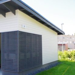 Säleikkörima 42x42/32x4200 ympärimaalattu tummanharmaa RR23 - Image 2