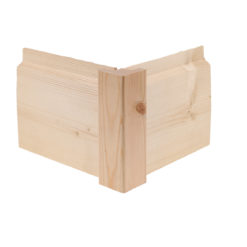 Ulkonurkkalista ulkoverhoukselle 50x50/18-28mm paneeleille US Mänty - Image 2