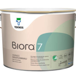 Biora 7 sisustusmaali valkoinen 9L Teknos