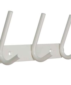 Vaatekoukusto Nita 3-osainen valkoinen, Pisla