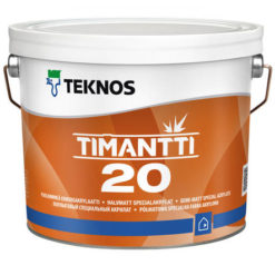 Timantti 20 sisämaali valkoinen 2,7L Teknos