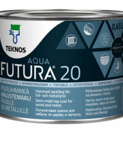 Futura Aqua 20 kalustemaali listavalkoinen 0,45L