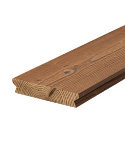 Lämpökäsitelty kuusi terassilauta 32x166x4800 harjattu pinta, Profix 3-kiinnityksellä