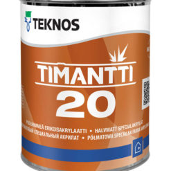 Timatti 20 sisämaali valkoinen 0,9L Teknos