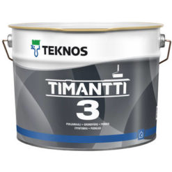 Timantti 3 pohjamaali valkoinen 9L Teknos