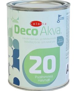 Coloria Deco Akva 20 kalustemaali valkoinen 0,9L