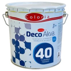 Deco Akva 40 kalustemaali valkoinen 2,7L