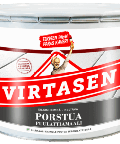 Virtasen Porstua puulattiamaali C 9l silkinhimmeä, sävytettävä