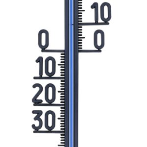 Ulkolämpömittari musta 27cm