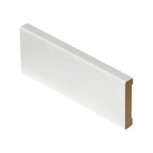 Jalkalista MDF 12x58x3300mm R2 Valkoinen