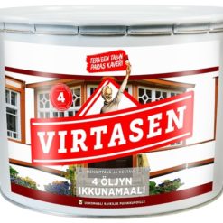 Virtasen 4 öljyn ikkunamaali valkoinen 0,9L