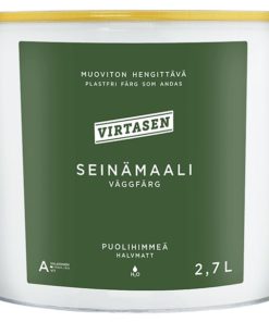 Virtasen seinämaali valkoinen 9,0l puolihimmeä