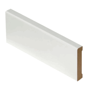 Jalkalista MDF 12x42x3300 R2 Valkoinen