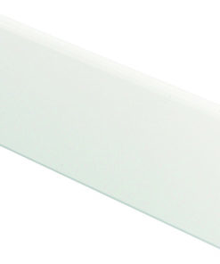 Peitelista MDF 12x58x3300 valkoinen melamiini