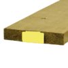 Kestopuu 22x100 Sahattu Vihreä AB