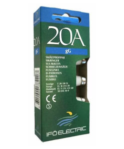 Tulppasulake 20a/500v gg