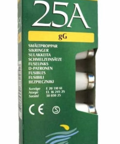 Tulppasulake 25a/500v gg