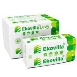 ekovilla levy- ja puhallusvilla paketit