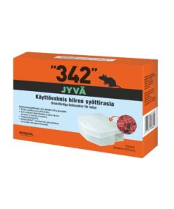 15780336 342 syöttirasia 2kpl + 100g jyväsyötti