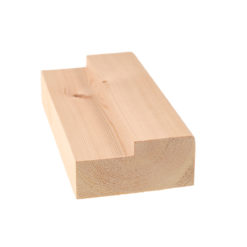 Mäntyinen ovenkarmilankku 45x95/45 mm US-profiililla