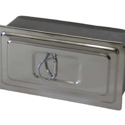 Nokiluukku 826 75x150mm niklattu Pisla