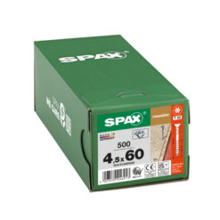 Lattialevyruuvi 4,5x60mm 500kpl SPAX