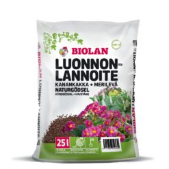 Biolan luonnonlannoite 25l luomu