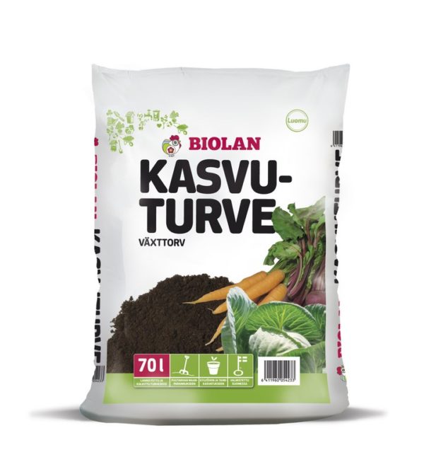 Biolan kasvuturve 70l