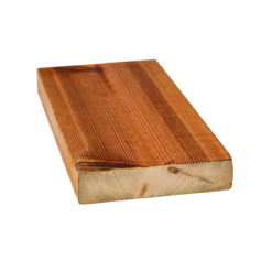 Ruskea kestopuu terassilauta 28 x 120 mm sileä