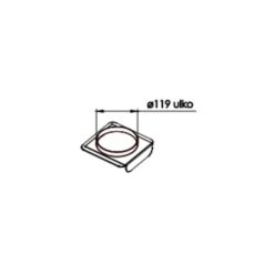 Savupelti 155x155 Musta - Image 2