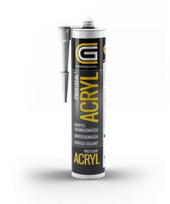 Akryylimassa CG Profiseal 310ml Valkoinen