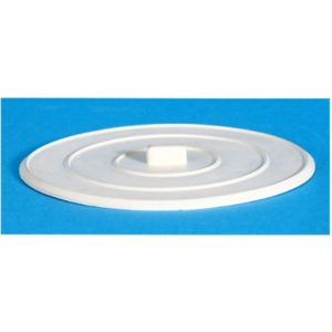 Allas sulkulevy 125 mm – altaiden ja viemäriaukkojen siisti peite. EAN 6415895048299, LVI 5978940.