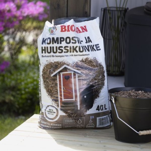 Biolan Komposti- ja huussikuivike 40 l