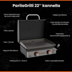 2144EU Blackstone 22 ParilaGrilli kannella