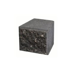 Citymuurikivi kaari musta 180x180x150