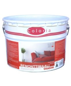 Coloria_Remonttimaali_10l_224 - Pesunkestävä, puolihimmeä remonttimaali.