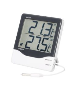 Digitaalinen lämpömittari hälytystoiminnolla, selkeä näyttö