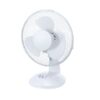 Emax Home 9" pöytätuuletin kotiin ja toimistoon. 20 W teho, 2 nopeutta, oskilloiva sivuttaisliike ja mitat 210 × 275 × 370 mm.