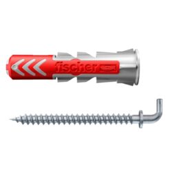 Fischer DuoPower 6x30 nailontulppa ja koukut 6 kpl. Yleistulppa kipsistä betoniin, parempi pito ja helppo asennus.