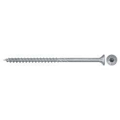 Fischer PowerFast II puuruuvi 5,0x50mm BZ – keltapassivoitu, nopea ja kestävä ruuvi puuliitoksiin. TX25-uppokanta, osakierre. 200 kpl pakkaus.