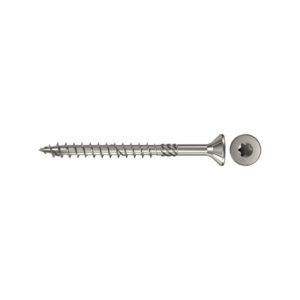 Fischer PowerFast A4 4,5x50 mm on haponkestävästä ruostumattomasta teräksestä valmistettu, uppokantainen puuruuvi vaativiin ulko- ja sisäkohteisiin. Pakkaus sisältää 200 kappaletta.