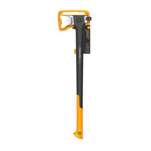 Fiskars X-series X32 L halkaisukirves, SoftGrip™-varsi ja vähäkitkainen teräpinnoite isoille pölleille